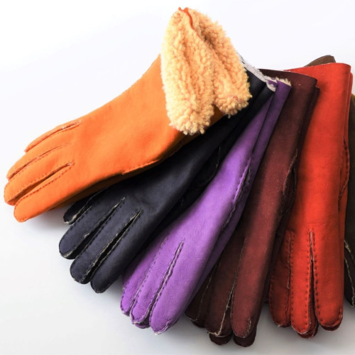 Guanti in pelle Merinos