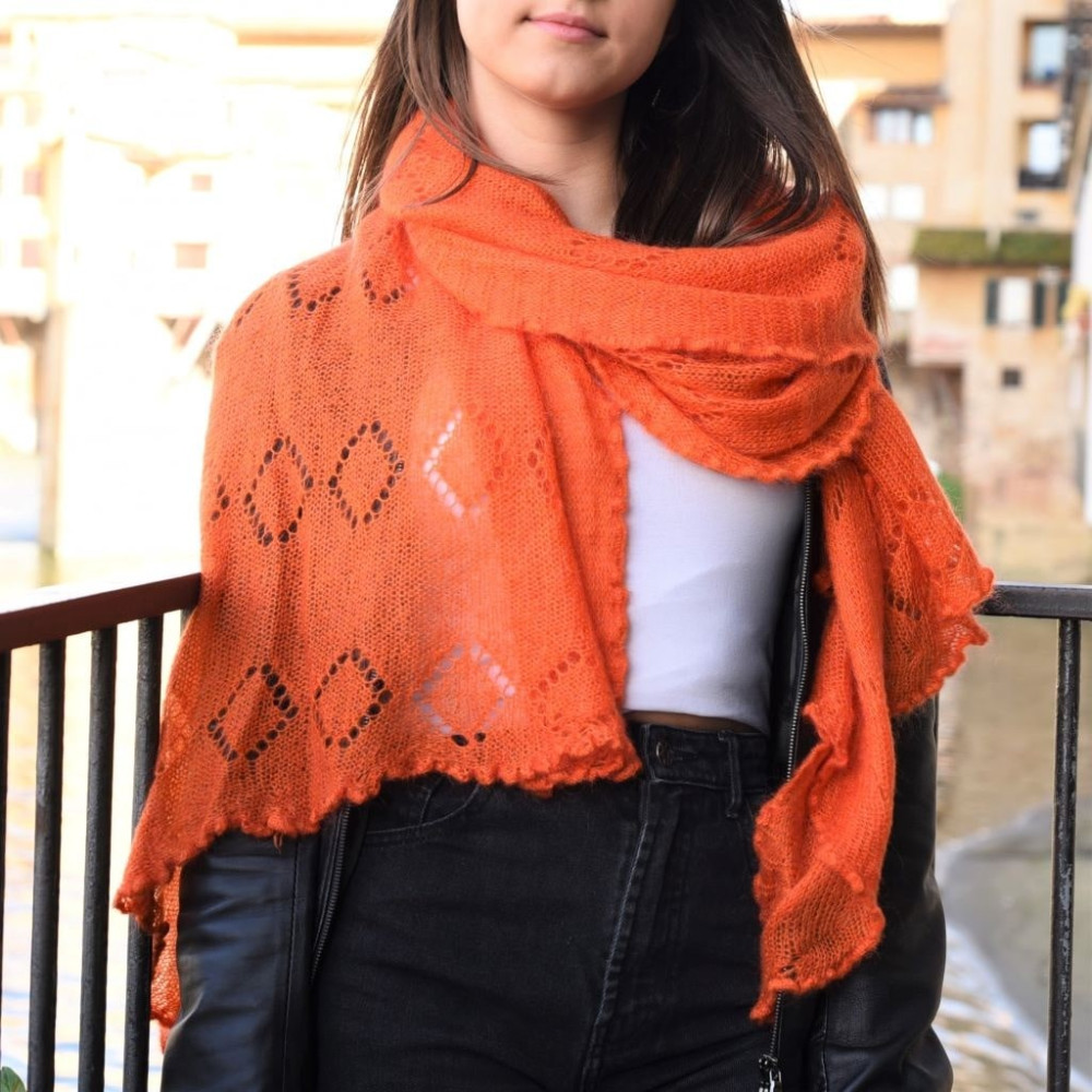 Mohair shawl