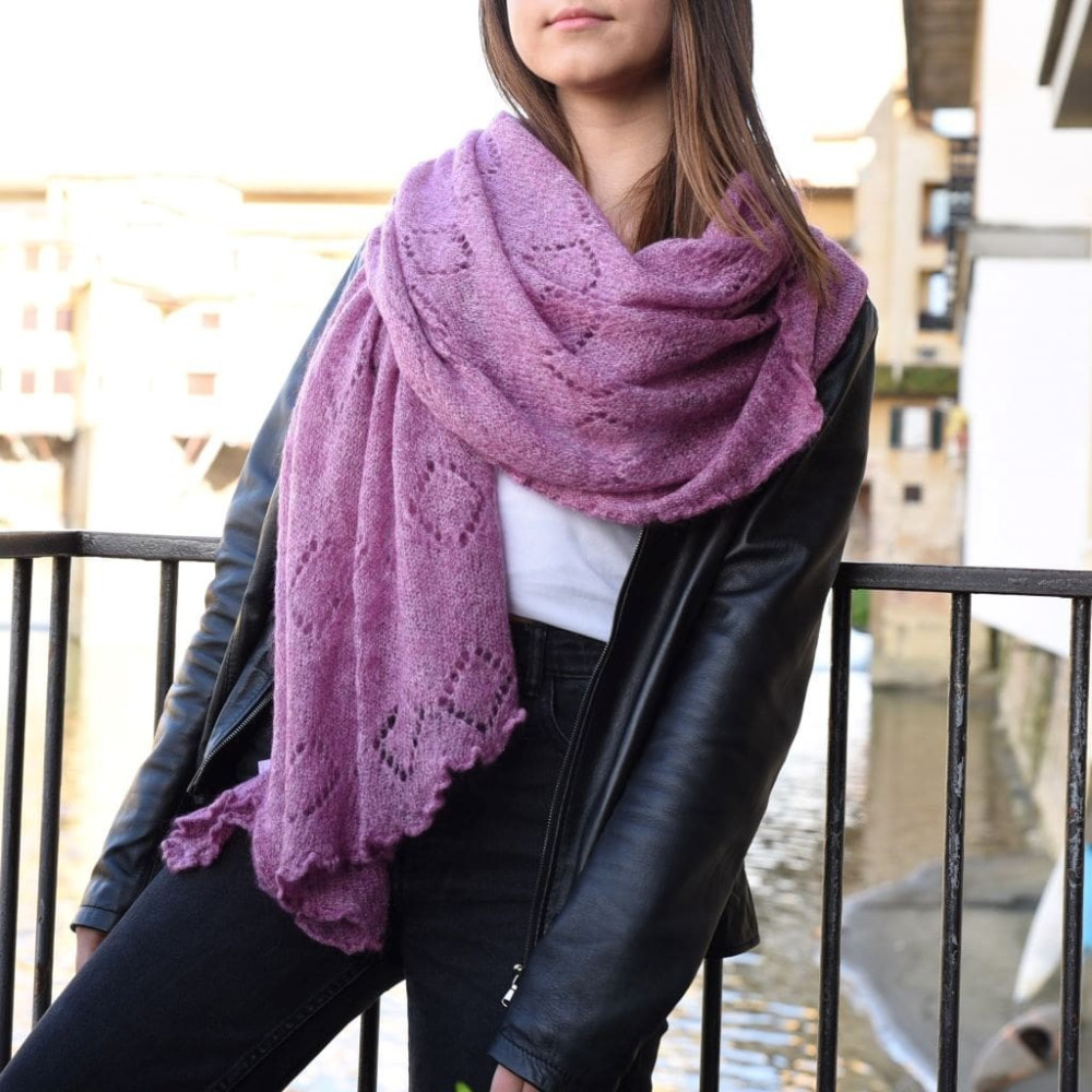 Mohair shawl