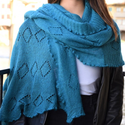 Mohair shawl