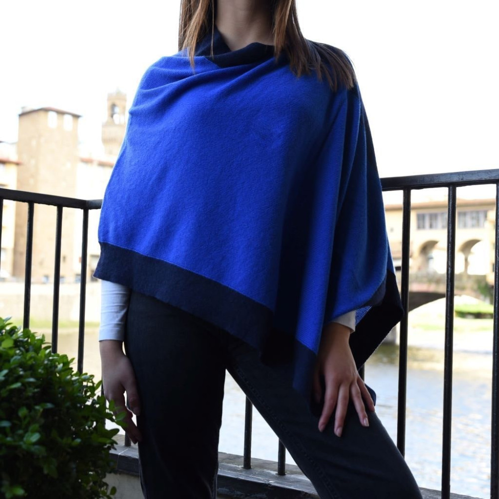 Modena Multi Coloured Poncho