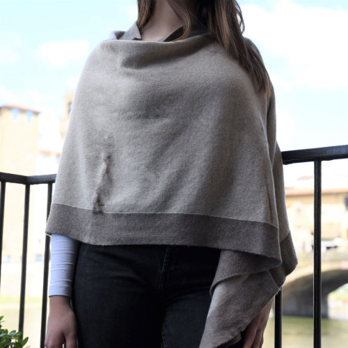 Modena Multi Coloured Poncho