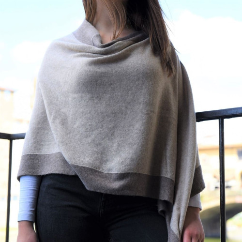 Modena Multi Coloured Poncho