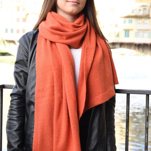 Stola in puro cashmere