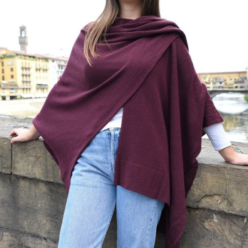Wool shawl