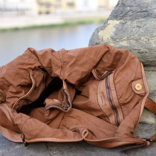 Distressed  Leather Bag