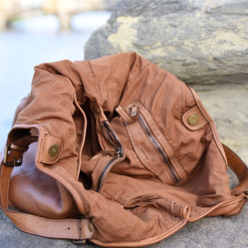 Distressed  Leather Bag