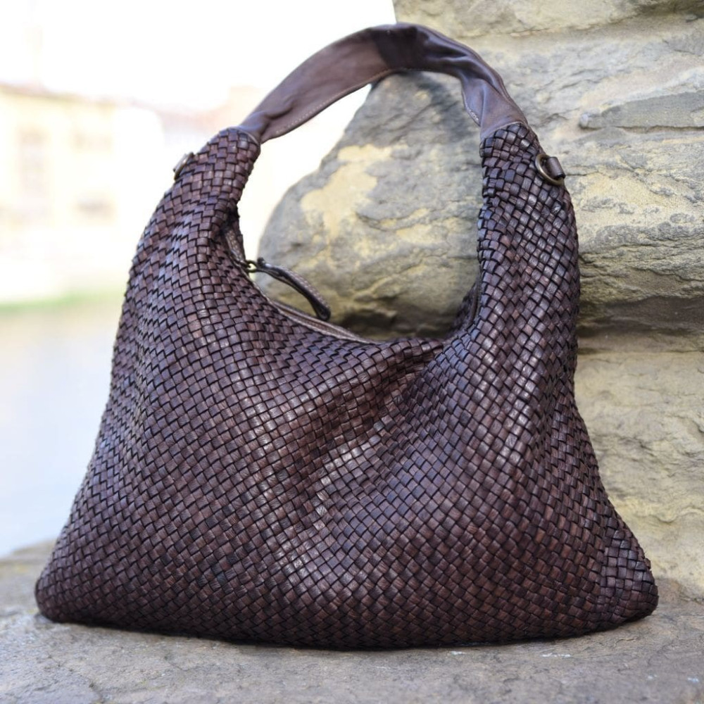 Distressed Leather Bag