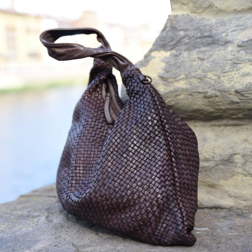 Distressed Leather Bag