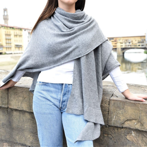 Wool shawl