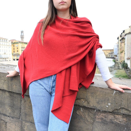 Wool shawl