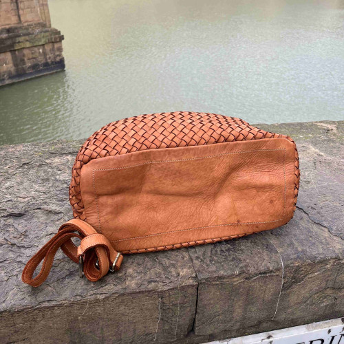Borsa in Pelle Lavata