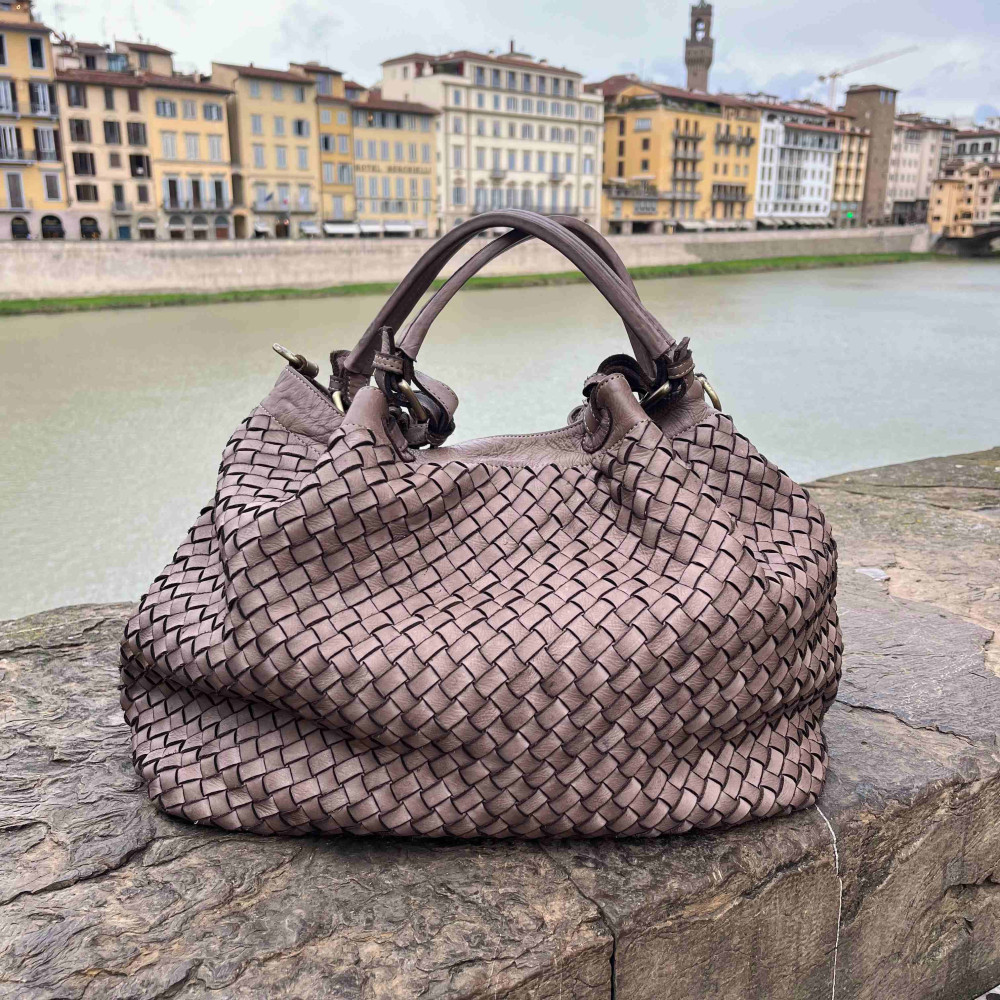 Distressed  Leather Bag