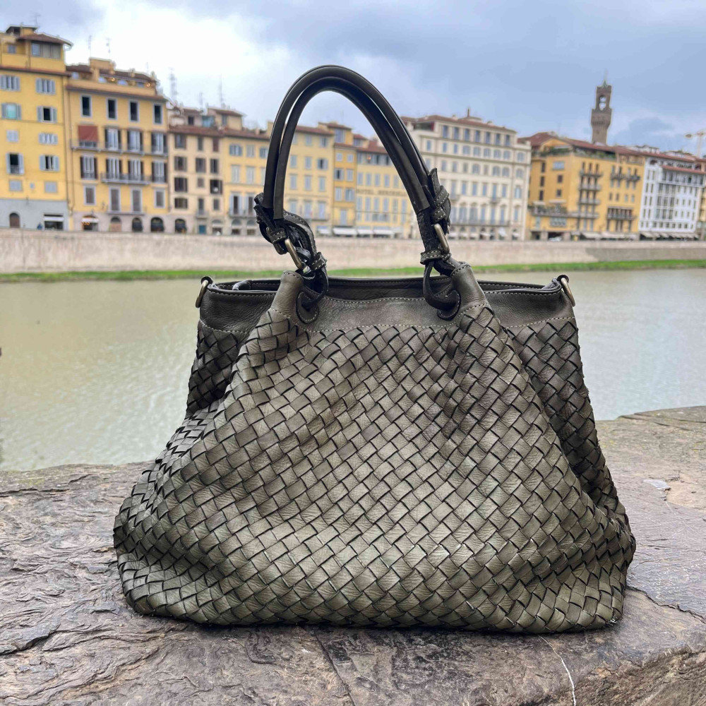 Distressed  Leather Bag