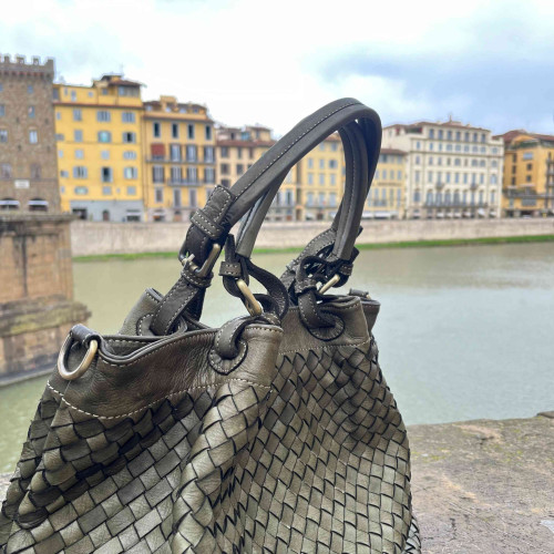 Distressed  Leather Bag