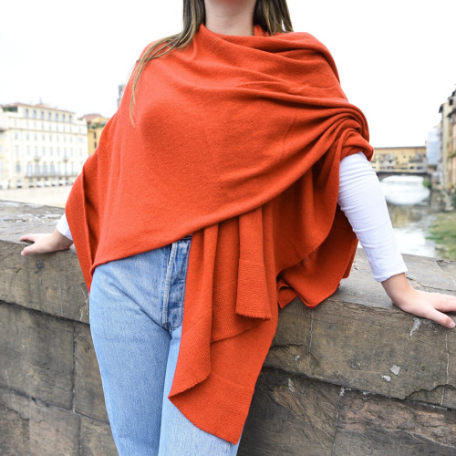 Wool shawl
