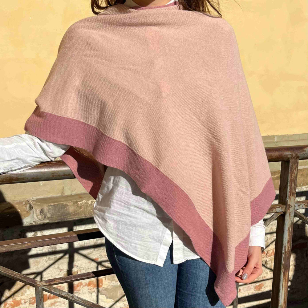 Modena Multi Coloured Poncho