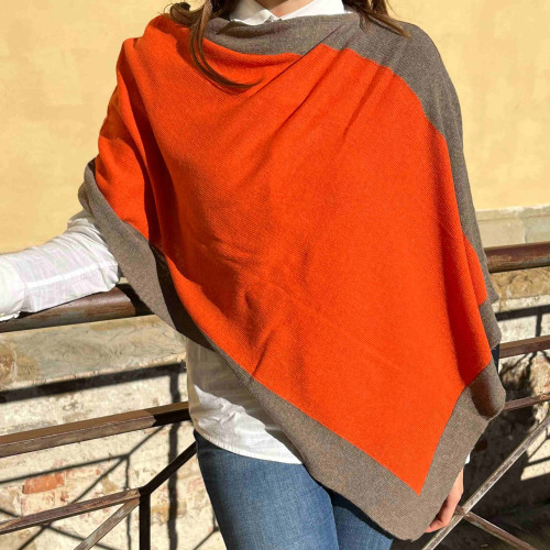 Modena Multi Coloured Poncho