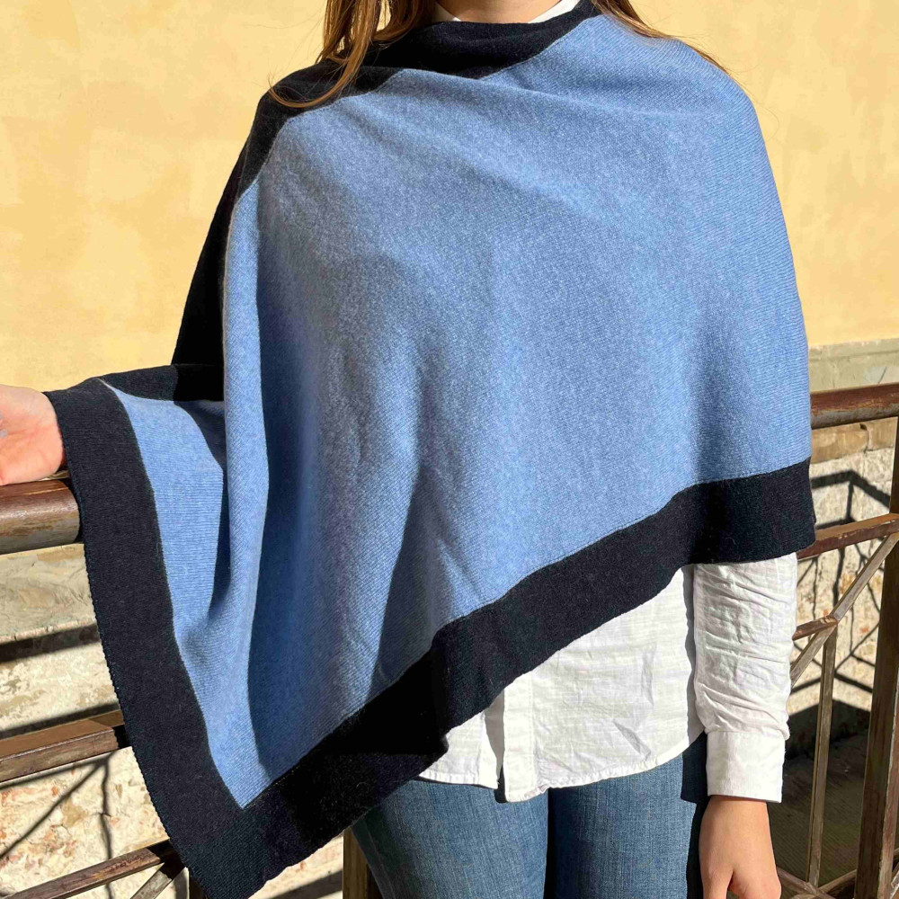 Modena Multi Coloured Poncho
