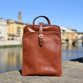 Vasari Leather Backpack