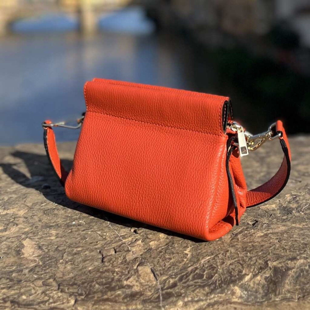 Calf Leather Bag With Dual Top Handles main image 0