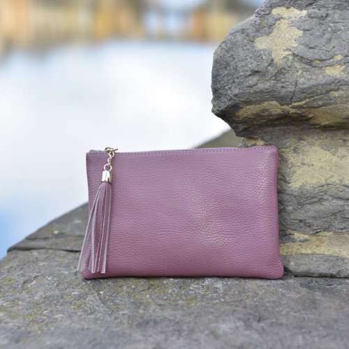 Handbag made of pebble grain calf leather