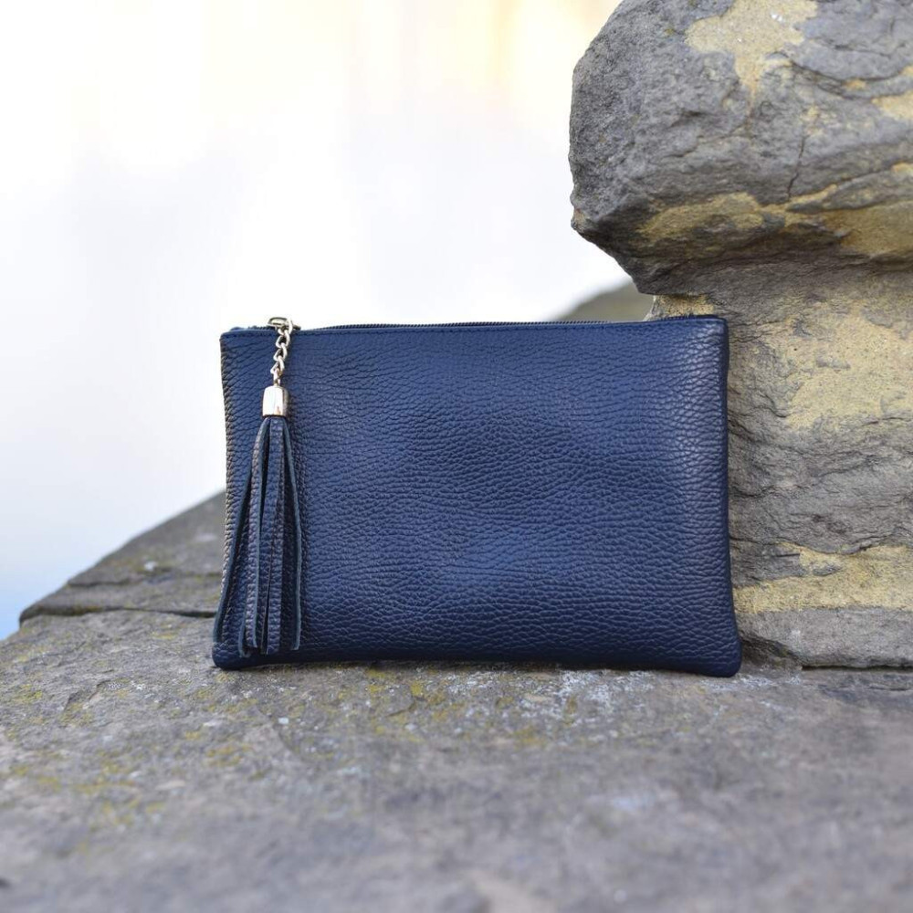 Handbag made of pebble grain calf leather