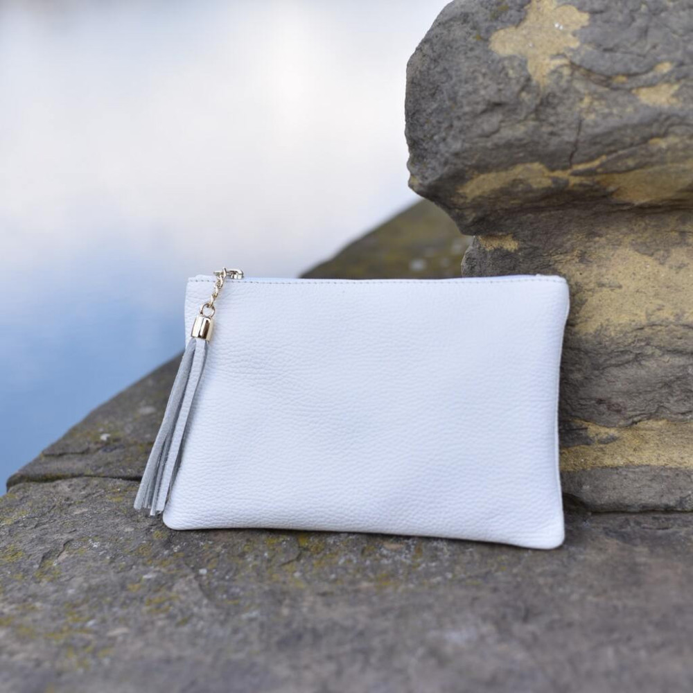 Handbag made of pebble grain calf leather