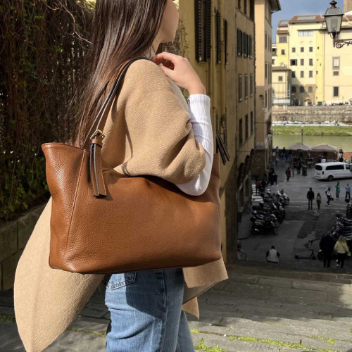 Borsa in pelle di vitello