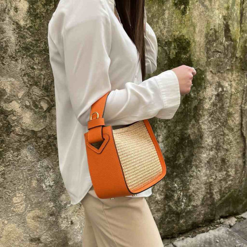 Calf Leather handbag