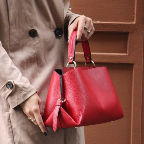 Borsa in pelle di vitello