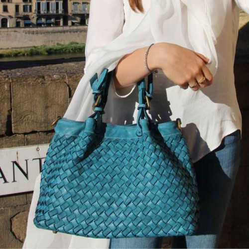 Distressed  Leather Bag