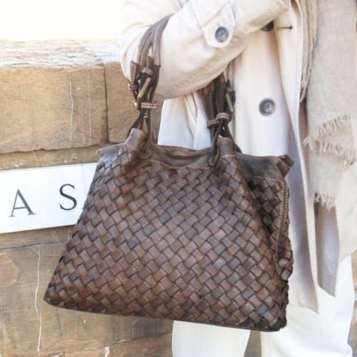 Distressed  Leather Bag