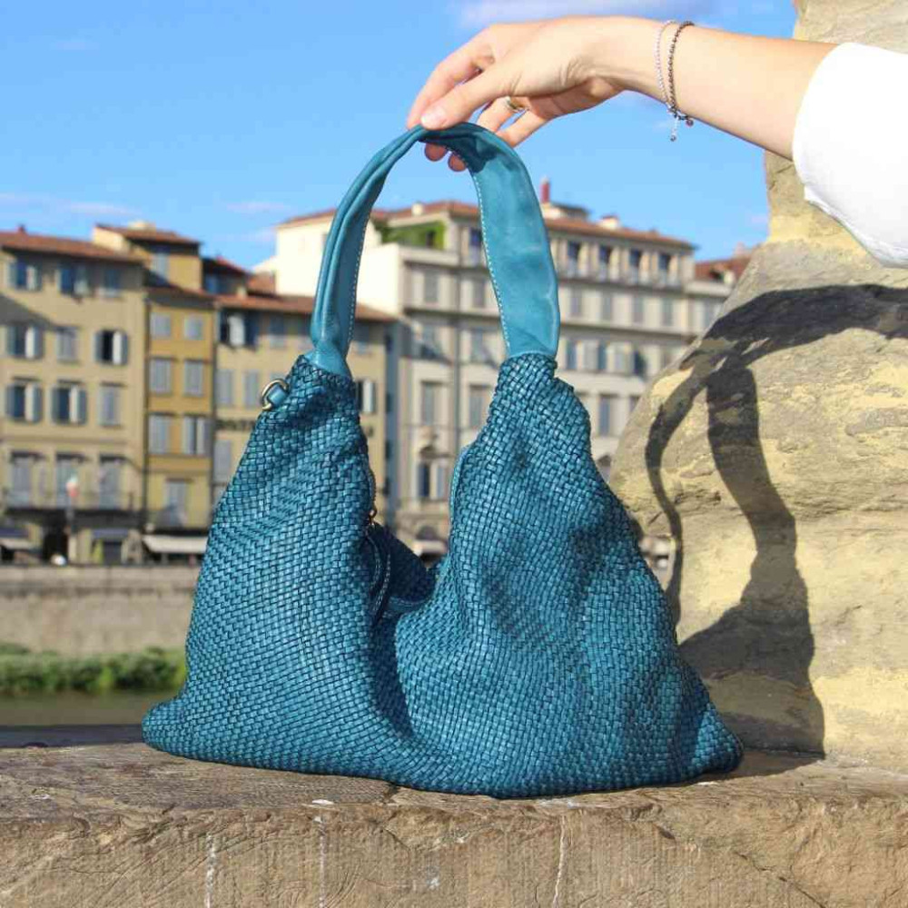 Distressed Leather Bag