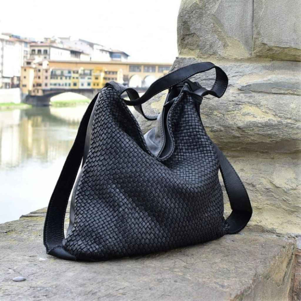 Borse in Pelle Lavata