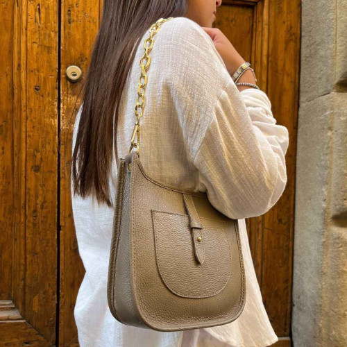 Borsa in pelle di vitello