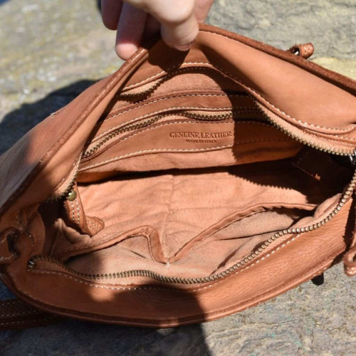 Braided Leather Handbag