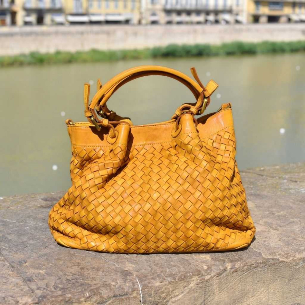 Distressed  Leather Bag