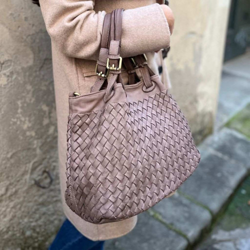 Distressed  Leather Bag