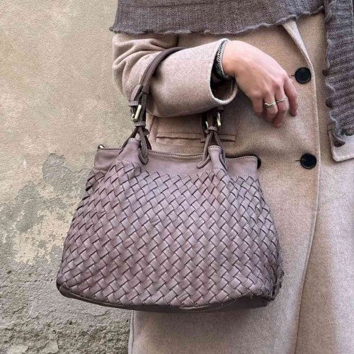 Distressed  Leather Bag