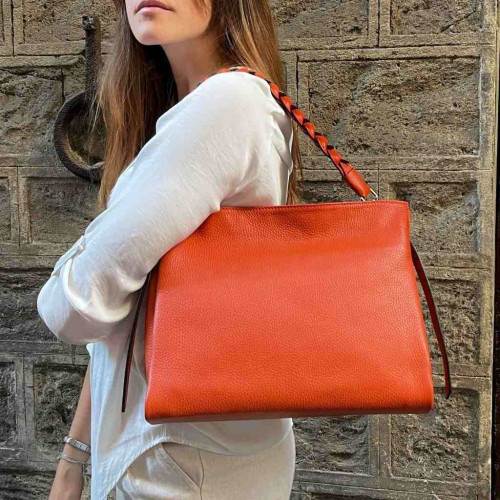 Borsa in pelle di vitello
