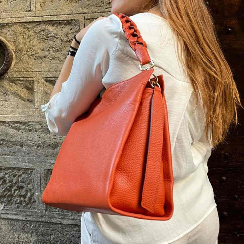 Borsa in pelle di vitello