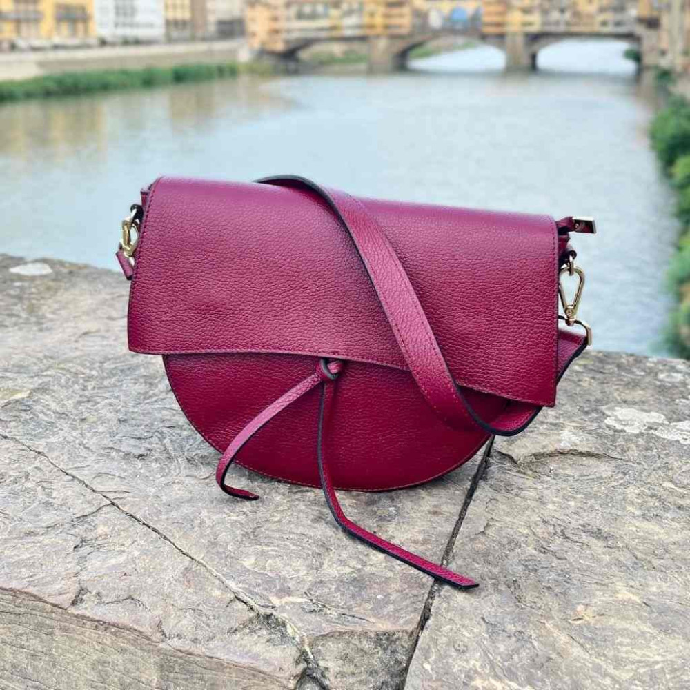 Leather handbag Full-grain cowhide