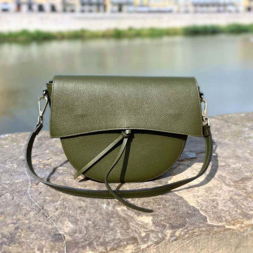 Leather handbag Full-grain cowhide