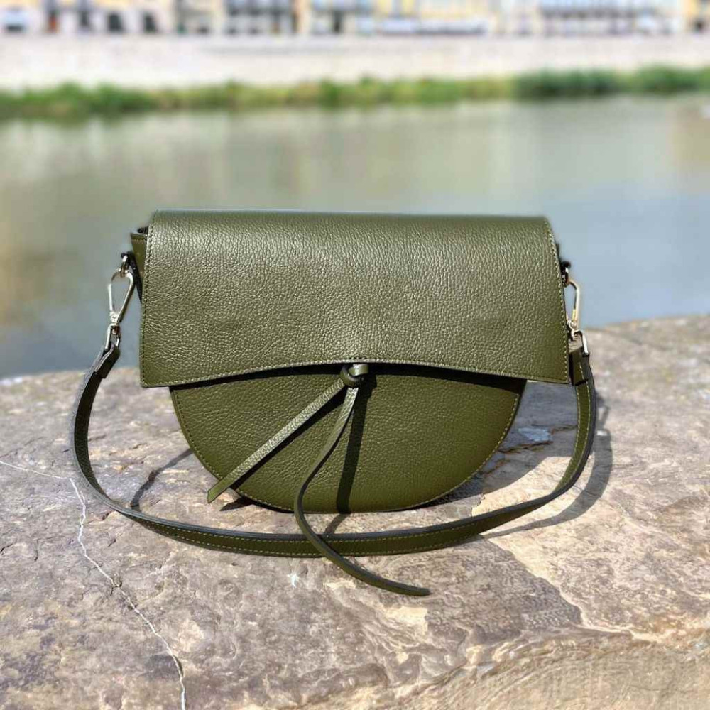 Leather handbag Full-grain cowhide