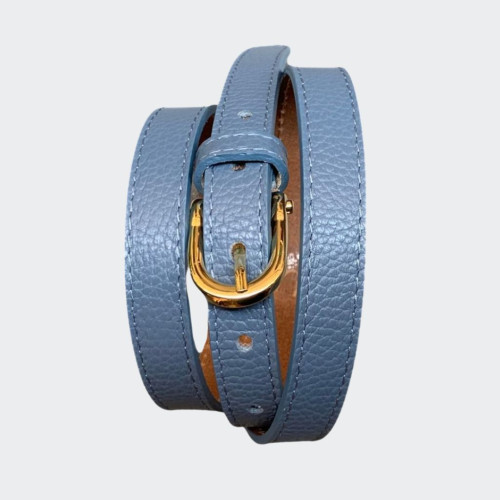 Women's leather belt