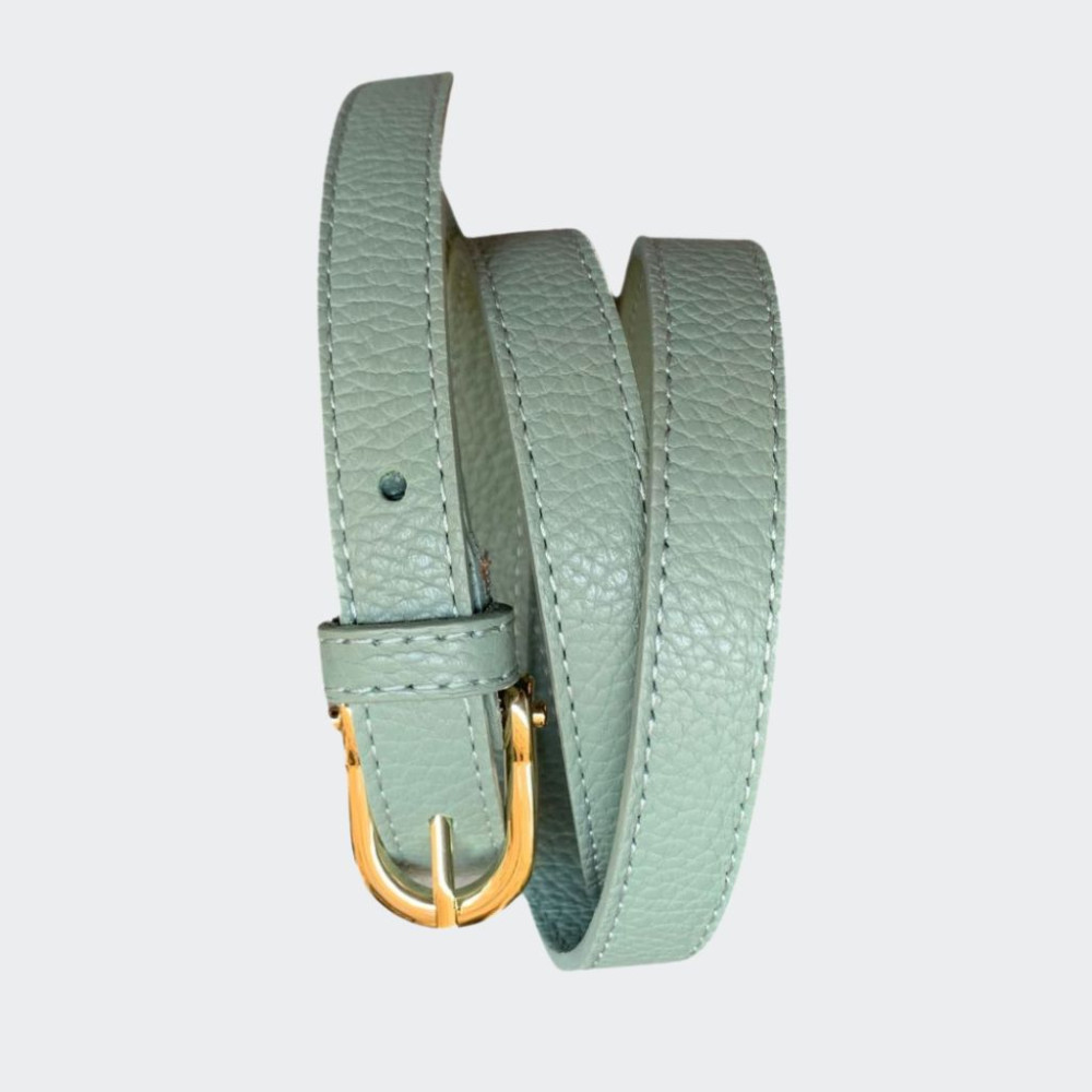 Women's leather belt