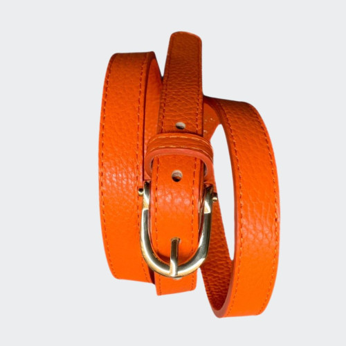 Women's leather belt