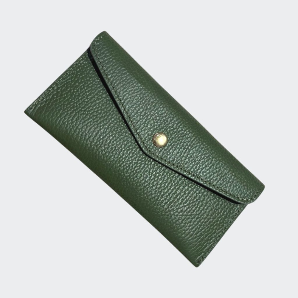 Calf leather wallet