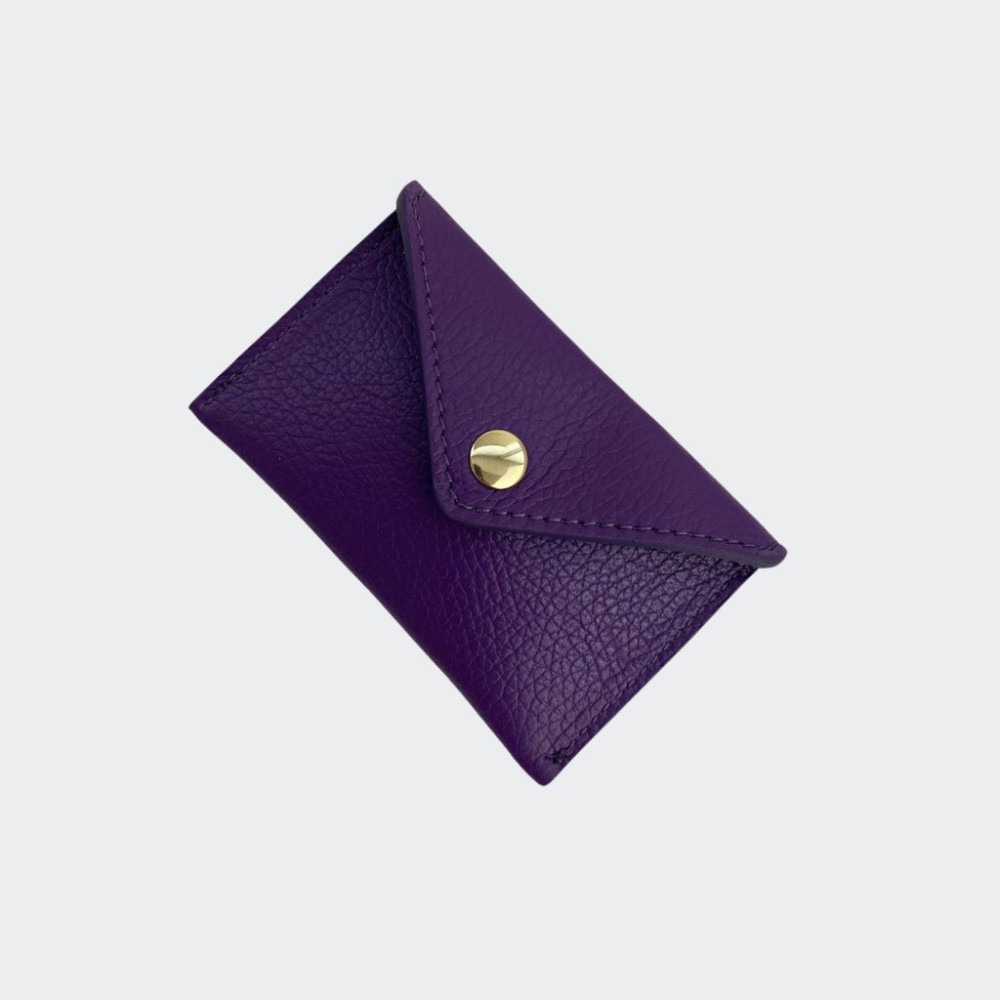Calf leather card case